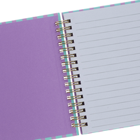 A6 Wiro Stripe Pastel Notebook
