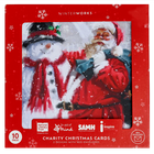 Charity Traditional Christmas Cards: Pack of 10 image number 1