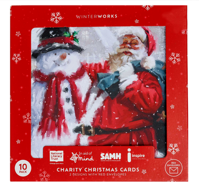 Charity Traditional Christmas Cards: Pack of 10 image number 1