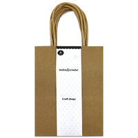 Brown Craft Gift Bags: Pack of 3