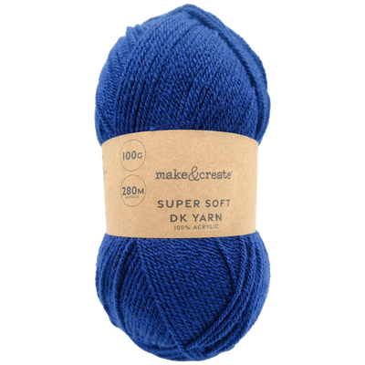 Super Soft DK Yarn: Midnight 100g image number 1