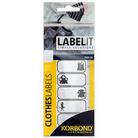 Korbond Clothes Labels: Pack of 15