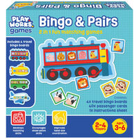 PlayWorks Bingo & Pairs Matching Game
