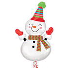 36 Inch Snowman Super Shape Helium Balloon image number 1