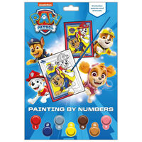 Paw Patrol Painting By Numbers Set