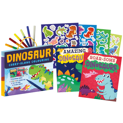 Dinosaur Carry Along Colouring image number 2