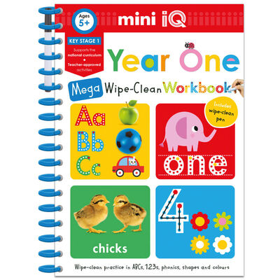 Year One Mega Wipe Clean Workbook image number 1