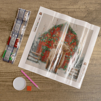 Christmas Diamond Art Kit: Highland Cow