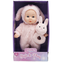 PlayWorks PlayVille Style & Play Baby Doll: Bunny