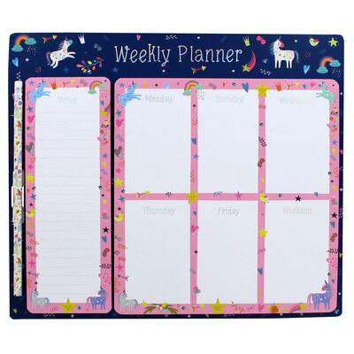 Unicorn Magnetic Weekly Planner image number 1