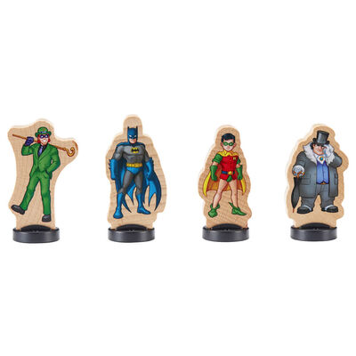 Batman Wooden Superheroes & Villains Figures: Pack of 4 image number 4