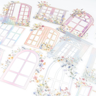 Holographic Window Craft Stickers: Pack of 12 image number 3