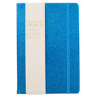 A5 Blue Glitter Cased Lined Journal image number 1