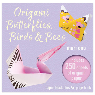 Origami Butterflies, Birds & Bees image number 1