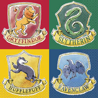 Harry Potter Hogwarts Luncheon Napkin: Pack of 16