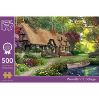 Woodland Cottage 500 Piece Jigsaw Puzzle