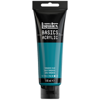 Liquitex Basics Acrylic Turquoise Blue: 118ml