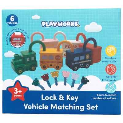 Playworks Lock & Key Vehicle Matching Set image number 4