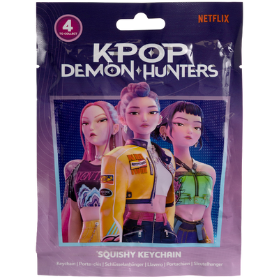 KPop Demon Hunters Noodle Squishy Keychain image number 1