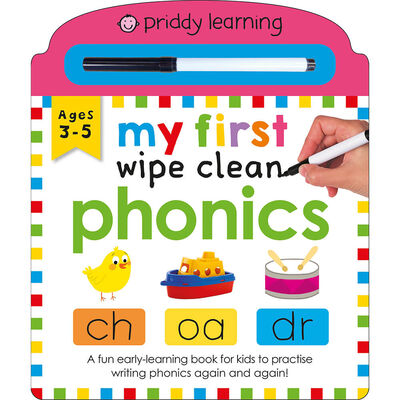 My First Wipe Clean: Phonics image number 1