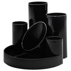Helix Black Desk Tidy image number 1