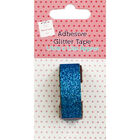 Mini Adhesive Glitter Tape - Blue image number 1