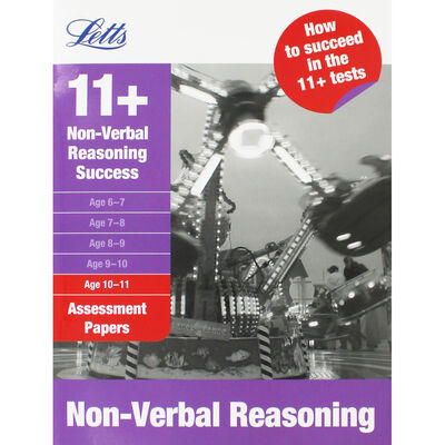 Letts Non Verbal Reasoning Assessment Papers: Age 10-11 image number 1