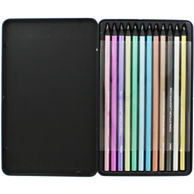 Spectrum Noir Metallic Pencils: Pack of 12 image number 2