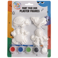 Paint Your Own Plaster Figures: Under the Sea