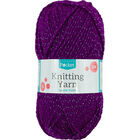 Sparkle Violet Knitting Yarn - 50g image number 1
