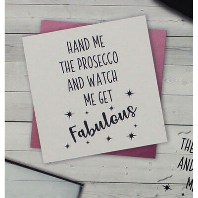 Crafters Companion Clear Acrylic Stamp - Fabulous Prosecco image number 3