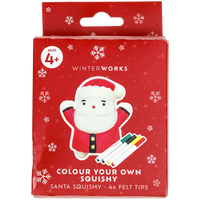 Colour Your Own Santa Squishy
