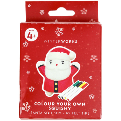 Colour Your Own Santa Squishy image number 1