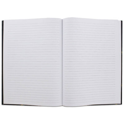 Bee Happy Patterned A4 Casebound Notebook image number 2