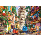 The Leaning Tower of Pisa 500 Piece Jigsaw Puzzle image number 2
