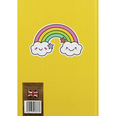 A5 Casebound Create Your Rainbow Lined Notebook image number 2