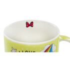 Disney Minnie Mouse Yellow Rainbow Ceramic Mug image number 3