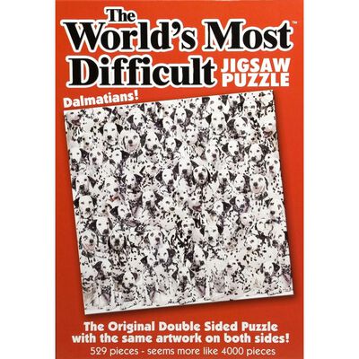 The Worlds Most Difficult Dalmatians Jigsaw Puzzle image number 1