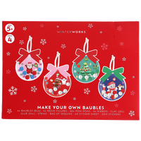 Make Your Own Baubles: Pack of 4