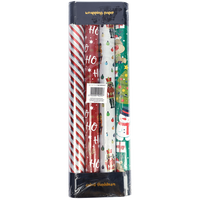 Kids Christmas Wrapping Paper: Pack of 4