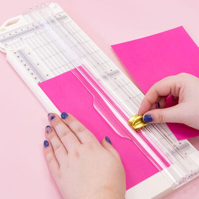 Violet Studio Paper Trimmer: 3&rdquo; x 12&rdquo; image number 2