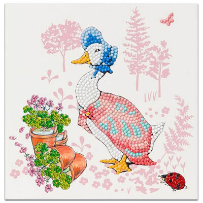 Jemima Puddle-Duck Crystal Art Card image number 2