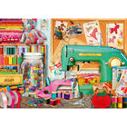 The Sewing Desk 500 Piece Jigsaw Puzzle image number 2