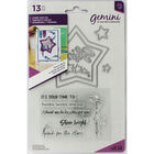 Gemini Shaker Card Stamp and Die Set - Time to Shine image number 1