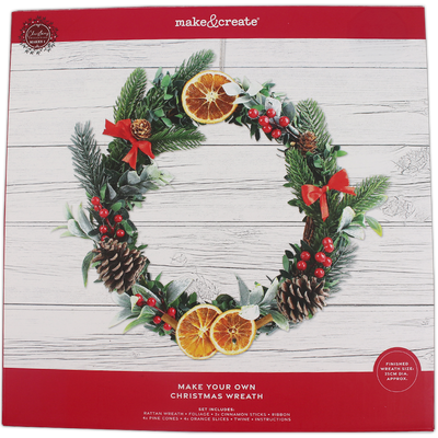 Make Your Own Christmas Wreath Kit image number 1