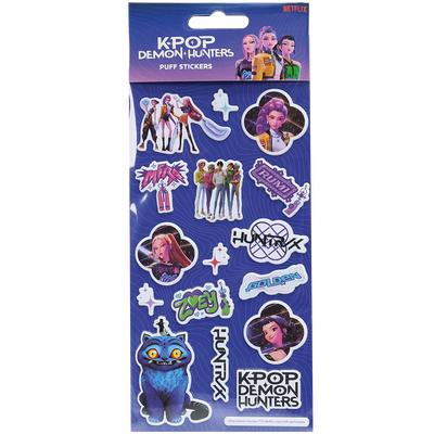 K-Pop Demon Hunters Puff Stickers image number 1