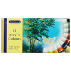 Ultimate Acrylic Paint & Canvas Bundle image number 3