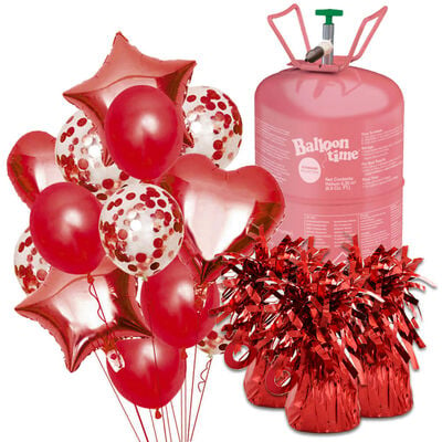 Valentine's Day Helium Balloon Display Bundle image number 1