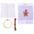 Gingerbread Man Cross Stitch Kit image number 3