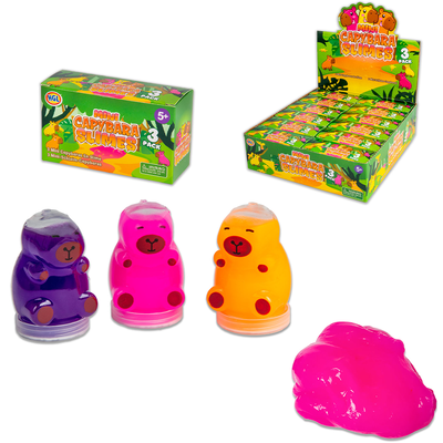 Mini Capybara Slimes: Pack of 3 image number 3
